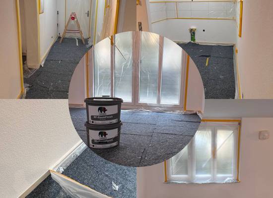 2 Zimmerwohnung streichen.